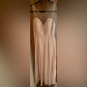Morilee Madeline Gardner Rose Gold formal gown